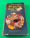 Recipes for a Small Planet by Ellen Ewald Vintage 1978 High Protein Meatless PB