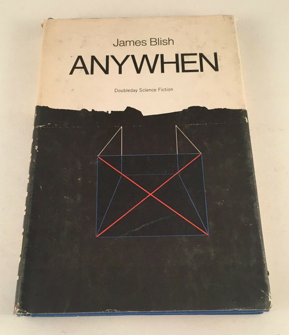 Anywhen by James Blish Vintage 1970 Hardcover Doubleday Sci Fi Stories Universe