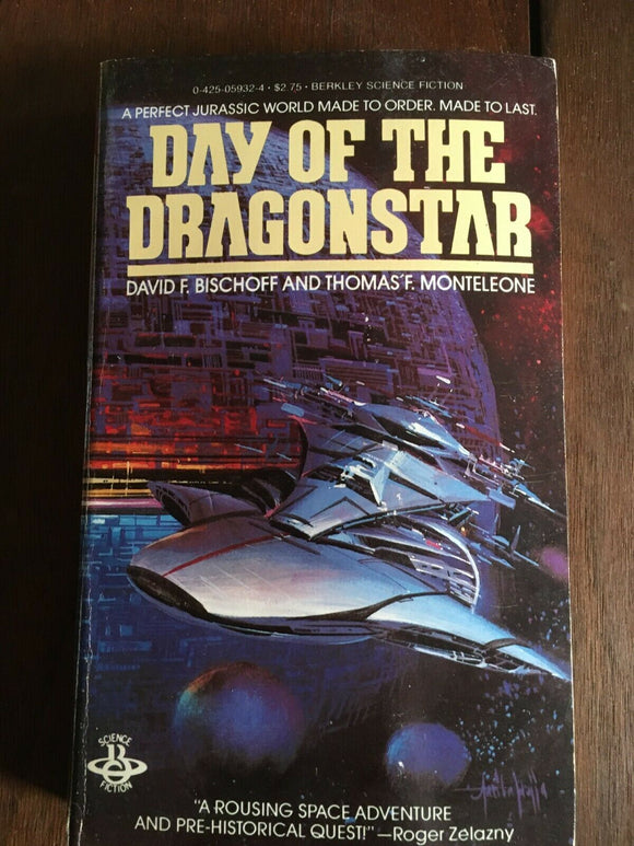 Day of the Dragonstar David Bischoff & Thomas Monteleone PB Vintage Sci Fi 1983