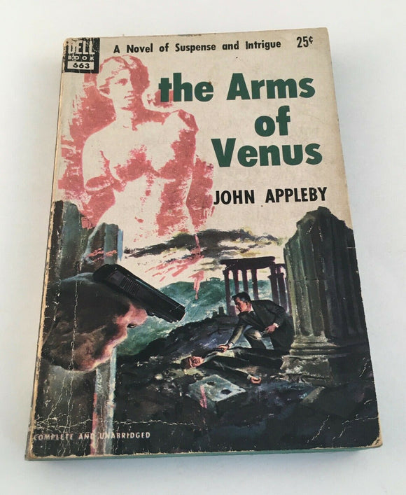 The Arms of Venus by John Appleby Vintage 1951 Dell Paperback Suspense Intrigue