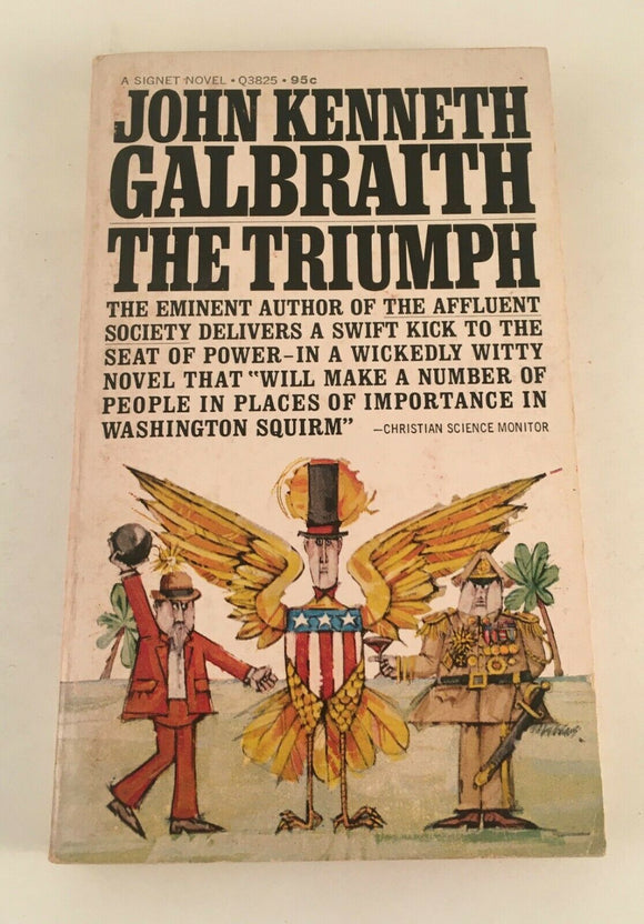 The Triumph by John Kenneth Galbraith Vintage 1969 Paperback US State Department