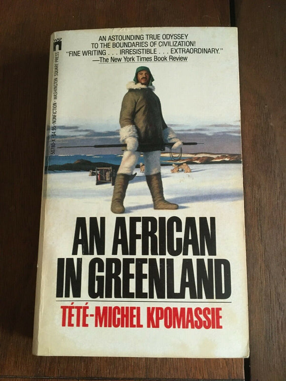 An African in Greenland Tete-Michel Kpomassie PB Paperback Vintage 1984 Eskimo