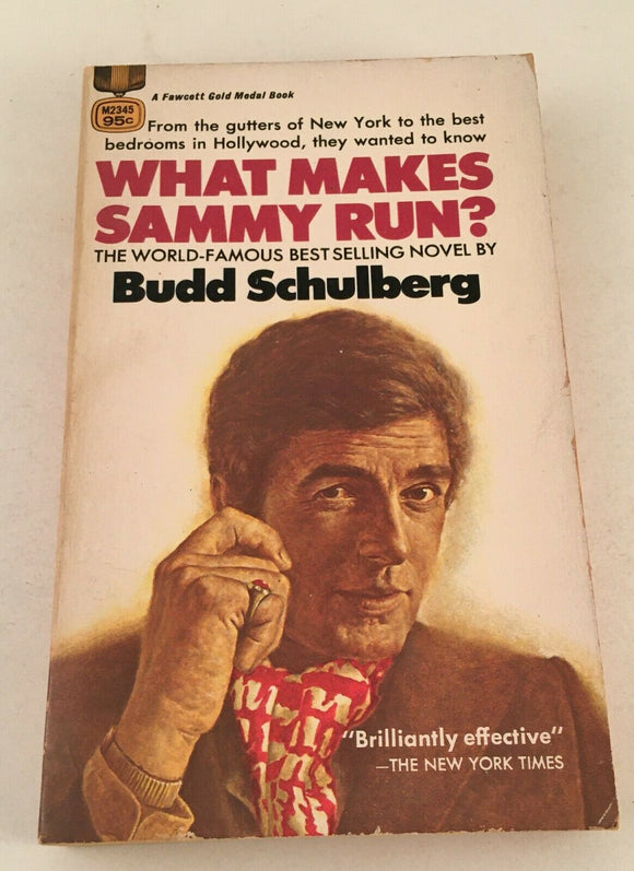 What Makes Sammy Run? by Budd Schulberg PB Paperback 1970 Vintage Fawcett World