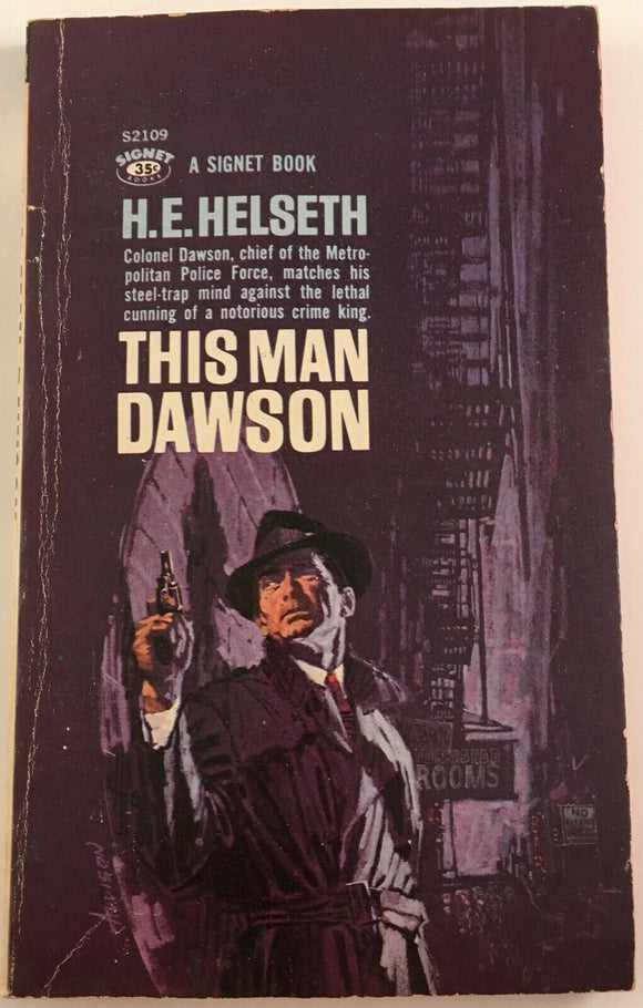 This Man Dawson by H E Helseth PB Paperback 1962 Vintage Crime Thriller Mystery
