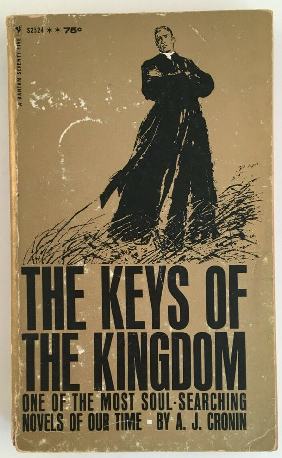 The Keys of the Kingdom A J Cronin Vintage PB Paperback Bantam 1962 RARE Faith