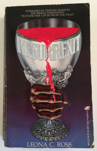 Resurrexit by Leona C Ross PB Paperback 1986 Vintage Leisure Horror Black Magic