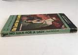 No Luck for a Lady by Floyd Mahannah PB Paperback 1951 Vintage Crime Thriller