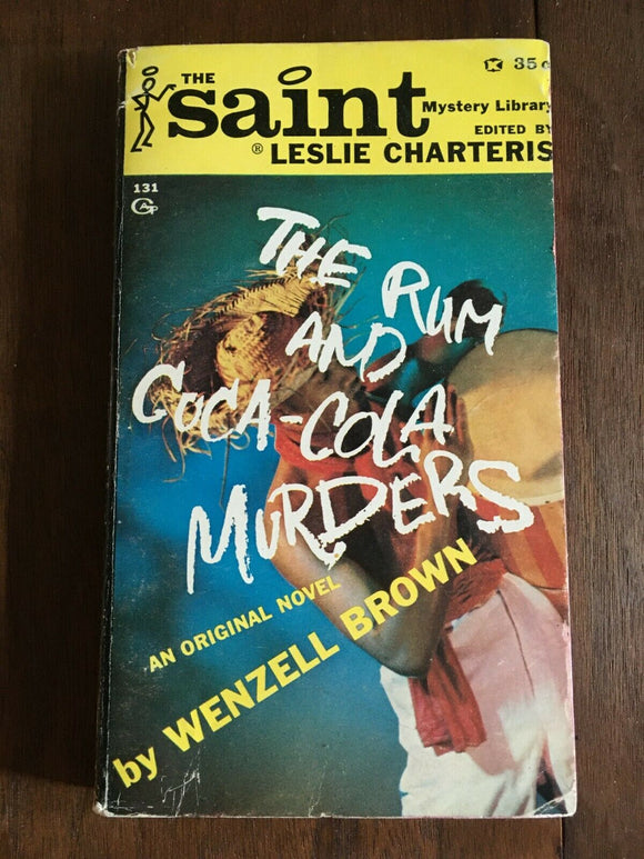 The Rum and Coca-Cola Murders Wenzell Brown Vintage PB 1960 St Mystery Library