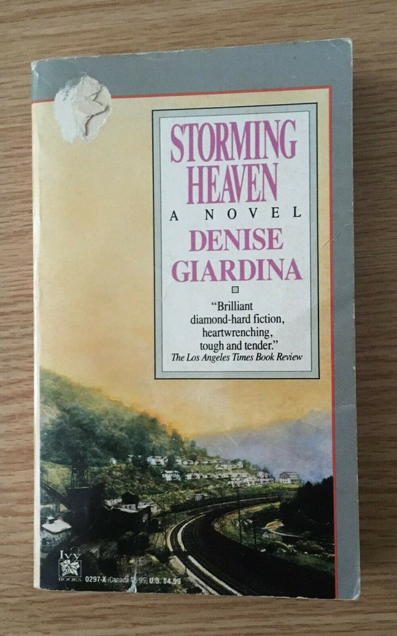 Storming Heaven A Novel by Denise Giardina PB Paperback 1991 Vintage Ivy Books