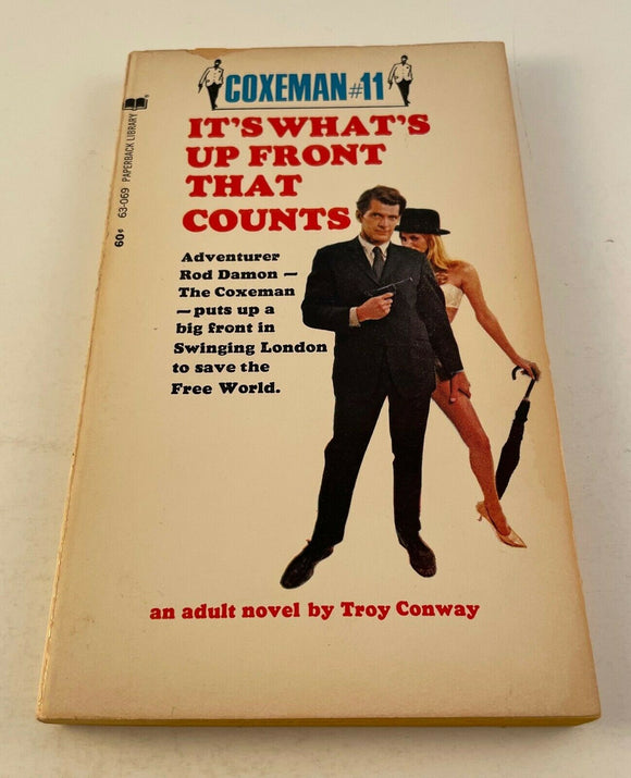 It's What's Up Front That Counts Troy Conway Vintage 1969 Adult Sleaze Coxeman