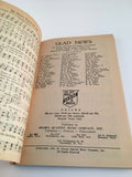 Glad News Stamps Quartet Music Vintage 1964 Sunday School Hymns Songs Christian