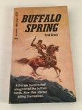 Buffalo Spring by Fred Grove Vintage 1969 Western Paperback Kill Crazy Buffalo