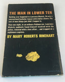 The Man in Lower Ten by Mary Roberts Rinehart PB Paperback 1964 Vintage Dell