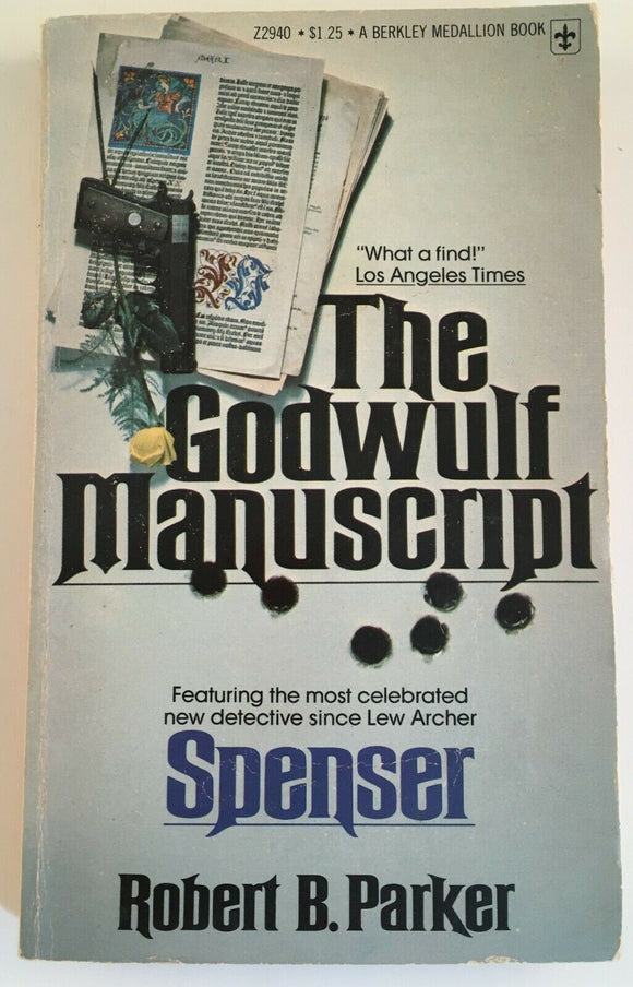 The Godwulf Manuscript by Robert Parker PB Paperback 1975 Spenser Vintage