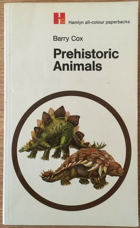 Prehistoric Animals by Barry Cox PB Paperback 1969 Vintage Dinosaurs