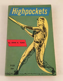 Highpockets by John Tunis PB Paperback 1966 Vintage Baseball McDade Dodgers