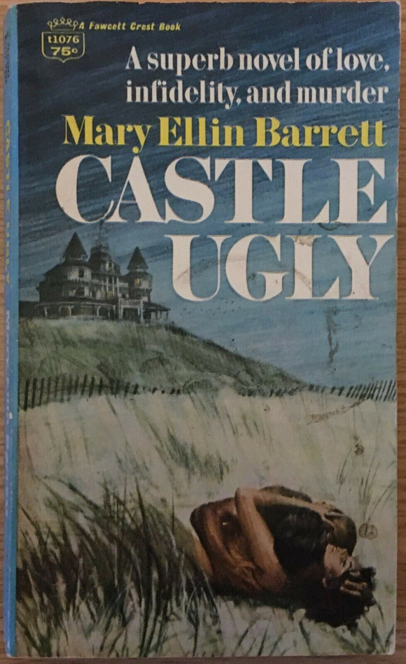 Castle Ugly by Mary Barrett PB Paperback 1967 Vintage Gothic Horror Romance