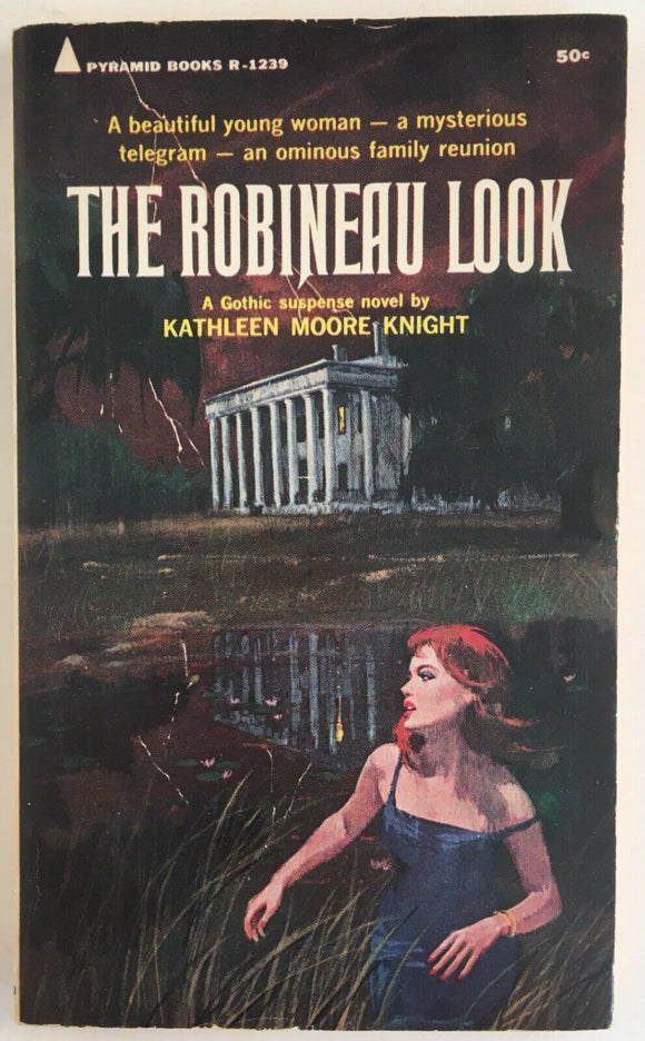 The Robineau Look by Kathleen Knight 1965 Vintage Gothic Horror Mystery Rare
