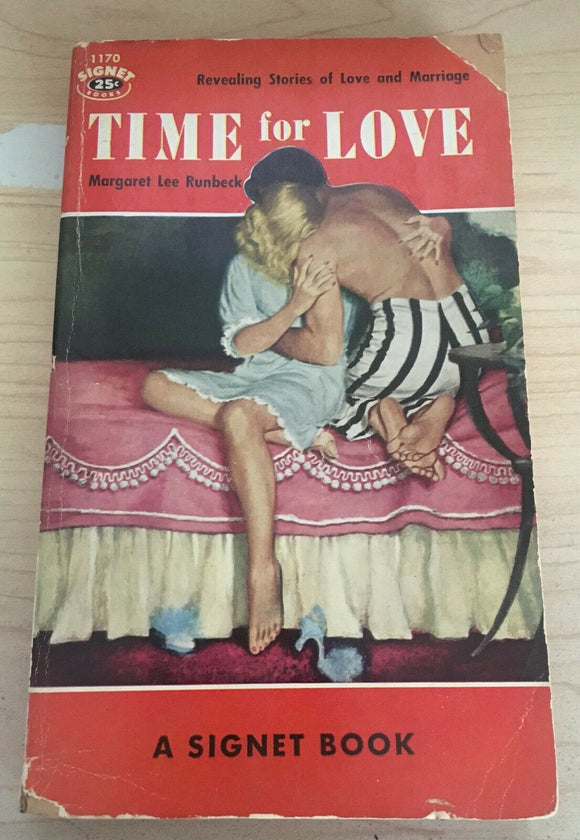 Time for Love Margaret Runbeck Paperback Vintage 1954 Signet Intimate Marriage