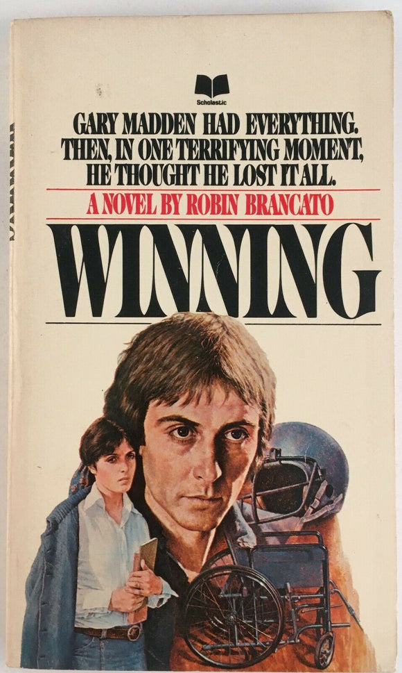 Winning by Robin Brancato PB Paperback 1978 Vintage Scholastic Novel