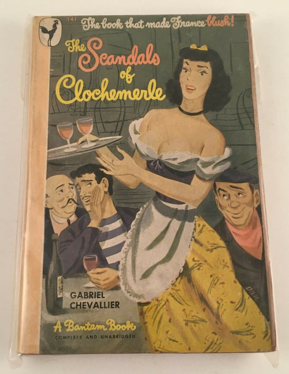 The Scandals of Clochemerle by Gabriel Chevallier Vintage Paperback Bantam 141