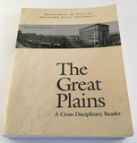 The Great Plains A Cross Disciplinary Reader TPB Paperback 1999 Oklahoma State