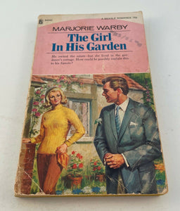 The Girl in His Garden by Marjorie Warby Vintage 1972 Beagle Romance Paperback