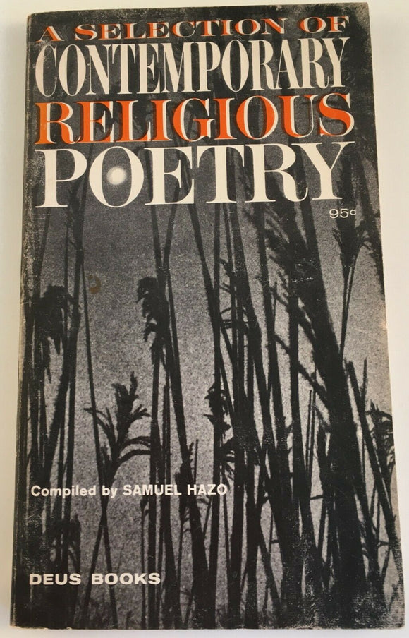 Contemporary Religious Poetry by Samuel Hazo PB Paperback 1963 Vintage Book