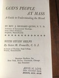 God's People at Mass by Rev J Richard Quinn Vintage PB Paperback 1964 Benziger