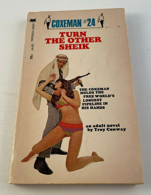 Turn the Other Sheik by Tory Conway Vintage 1970 Paperback Adult Sleaze Coxeman