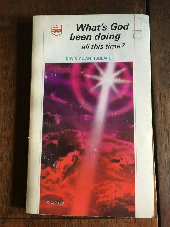 What's God Been Doing All This Time? David Allan Hubbard Vintage PB 1970 Bible