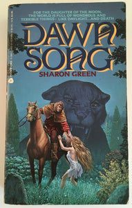Dawn Song by Sharon Green PB Paperback 1990 Vintage Fantasy Avon Books