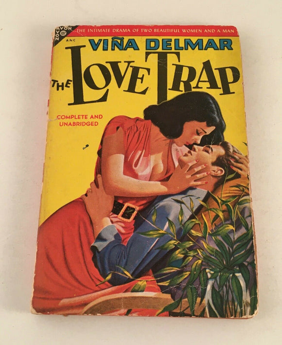 The Love Trap by Vina Delmar Vintage Avon 187 Paperback 1949 Intimate Drama