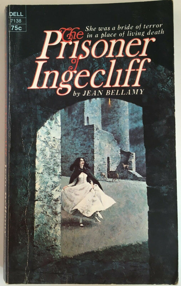 The Prisoner of Ingecliff by Jean Bellamy PB Paperback 1971 Gothic Horror Dell