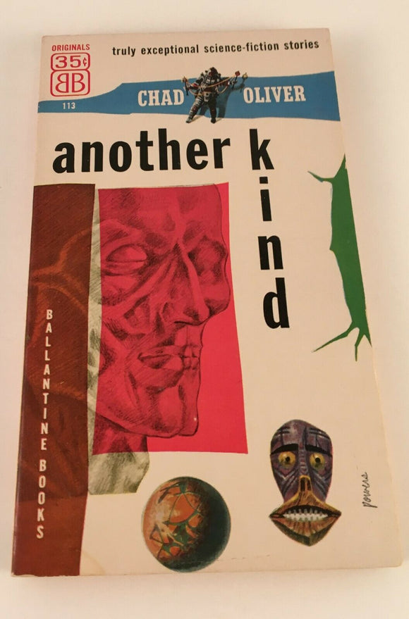 Another Kind by Chad Oliver vintage paperback 1955 sci fi Short Stories
