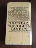 The Year the Lights Came On HC Hardcover Vintage 1978 Bantam Coming of Age Youth