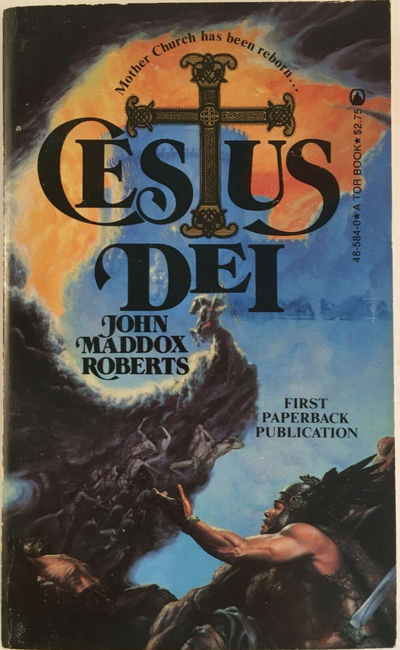 Cestus Dei by John Maddox Roberts PB Paperback 1983 Vintage Tor Books SciFi