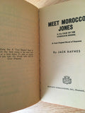 Meet Morocco Jones by Jack Baynes PB Paperback 1959 Vintage Crime Thriller