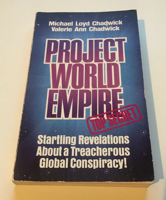 Project World Empire by Michael & Valerie Chadwick Paperback Vintage 1985 RARE