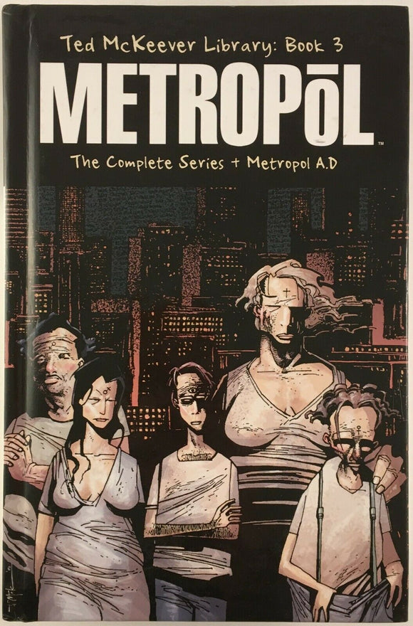 Ted McKeever Library Book 3 Metropol HC Hardcover Graphic Novel Complete Series
