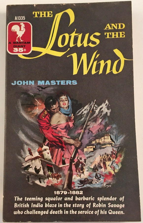 The Lotus and the Wind by John Masters PB Paperback 1955 Vintage Historical