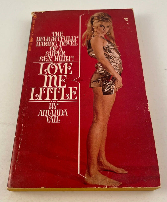 Love Me Little by Amanda Vail Vintage 1967 Bantam Paperback Sex Hunt Heroine PB