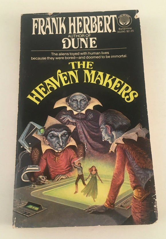 Heaven Makers by Frank Herbert Vintage Sci Fi Del Rey Paperback 1982 RARE COVER