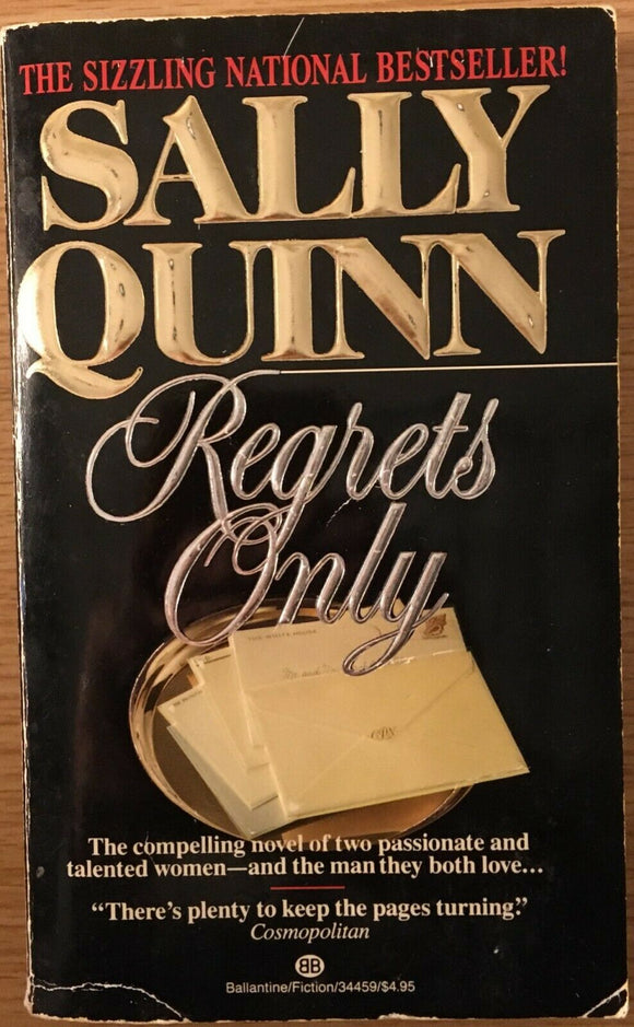 Regrets Only by Sally Quinn PB Paperback 1987 Vintage Fiction Ballantine Books