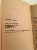 Lady in Shadows by Antonia Lamb PB Paperback 1968 Vintage Spy Thriller Romance