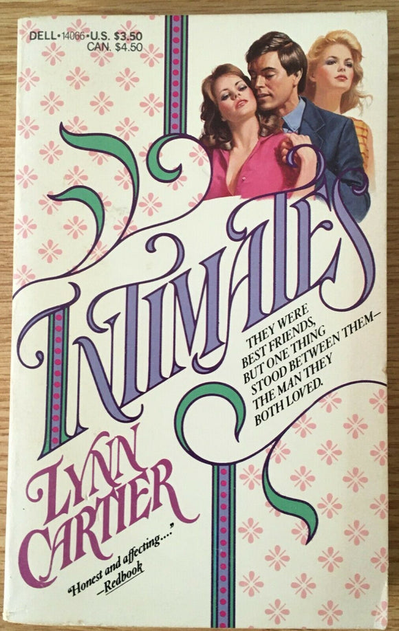 Intimates by Lynn Cartier PB Paperback 1984 Vintage Dell Fiction Romance
