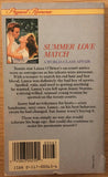 Summer Love Match by Marjorie McAneny PB Paperback 1988 Vintage Pageant Romance