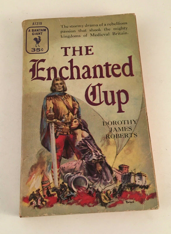 The Enchanted Cup by Dorothy James Roberts Vintage 1955 Tristram Yseult Romance