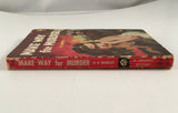 Make Way for Murder by A A Marcus PB Paperback 1955 Vintage Crime Thriller