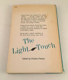 The Light Touch Charles Preston 1965 HC Wall Street Journal Pepper Salt Humor